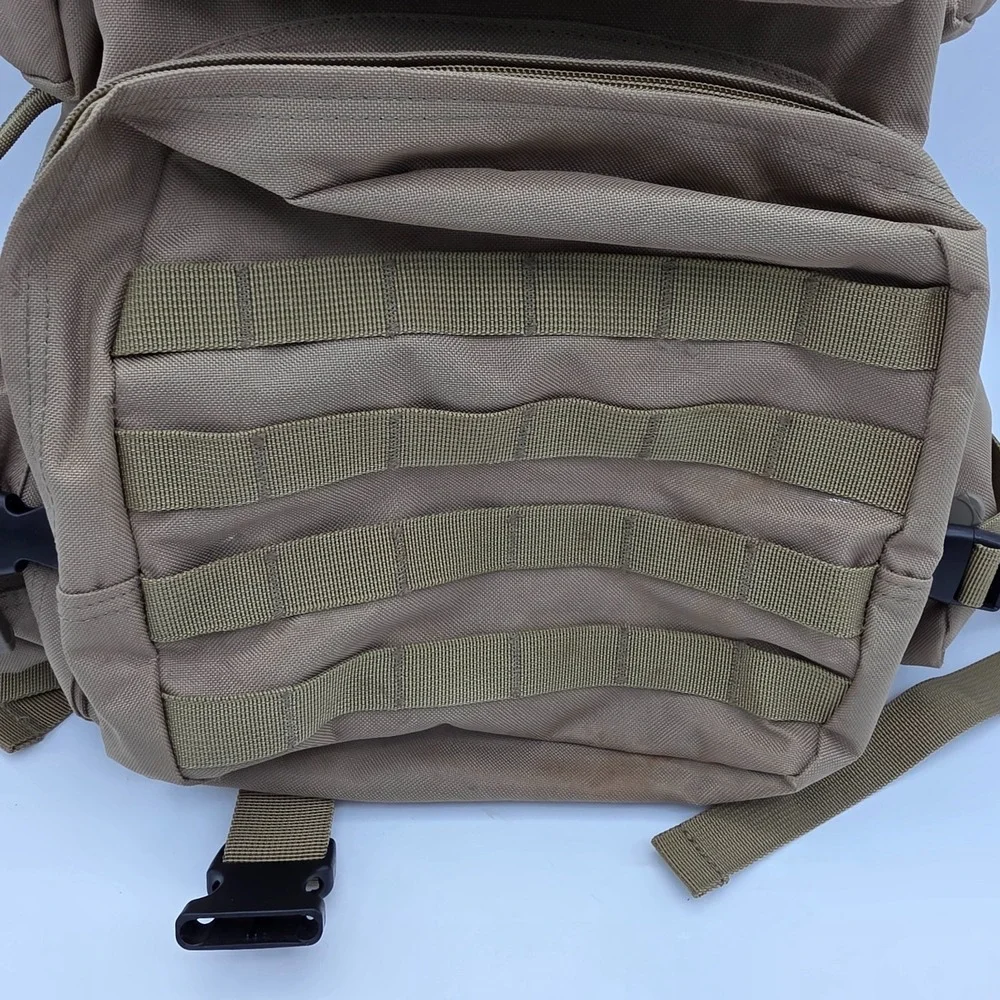 Allen Tactical Backpack Tan Hydration Compatible Adjustable Strap 20.5 in Height